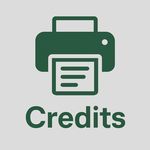 Printing Credits Ticket